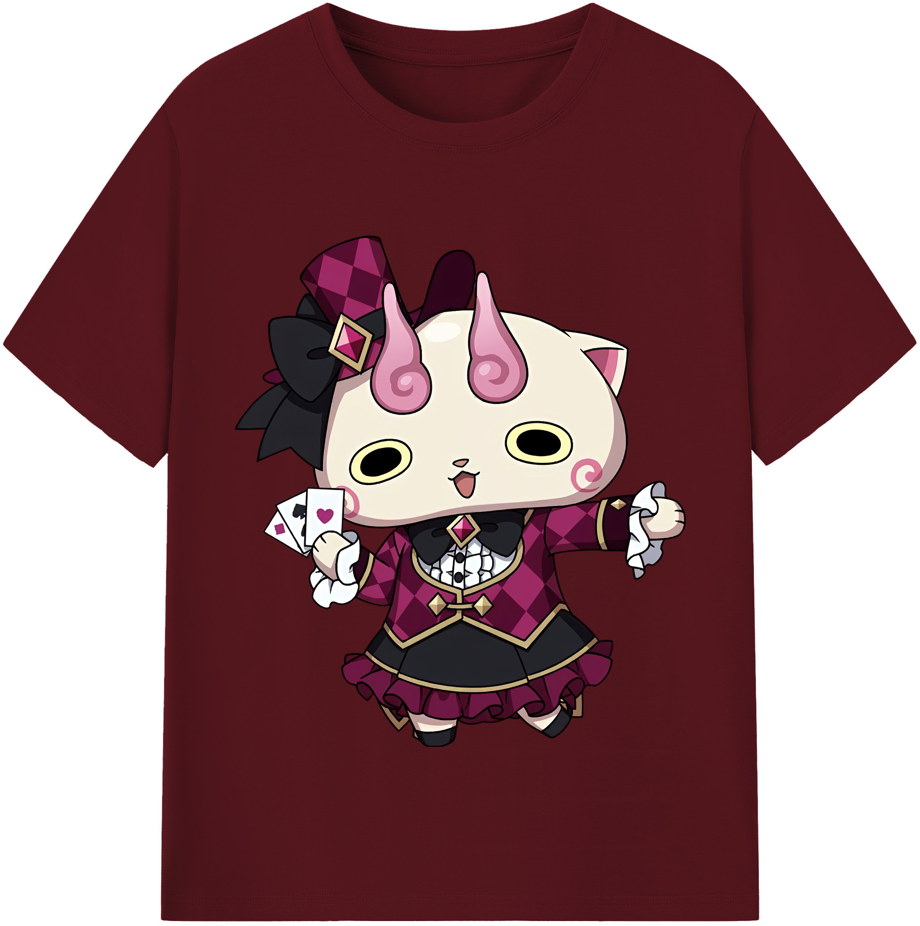 （画像用） 妖怪ウォッチ Yo-kai Watch 綿100％半袖Tシャツ（フロントプリント）